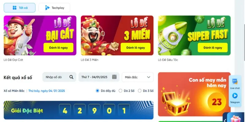 Giới thiệu đôi nét về sảnh lô đề 8live